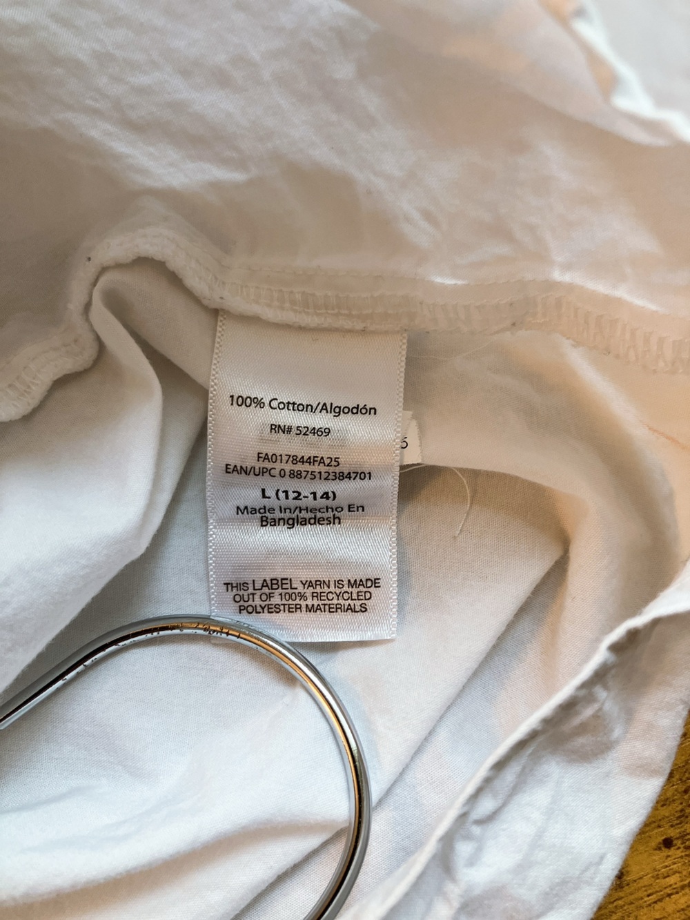 Free Assembly Oversized White Poplin Button Down Longsleeve Crop Shirt Relaxed - Picture 6 of 9